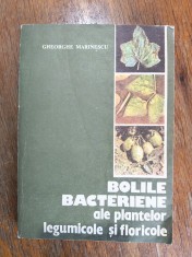 Boli bacteriene ale plantelor legumicole si floricole - Ghe. Marinescu / R7P3S