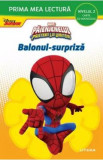 Paienjenelul si prietenii lui uimitori: Balonul-surpriza. Carte cu majuscule