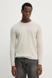 Marc O&#039;Polo pulover de bumbac barbati, culoarea bej, light, 522512360248