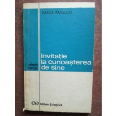 Invitatie la cunoasterea de sine- Vasile Pavelcu