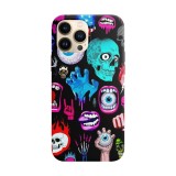 Husa compatibila cu Apple iPhone 14 Plus model I got eyes on you, Silicon, TPU, Viceversa, Transparent, Carcasa