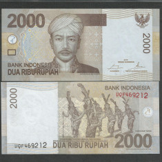 INDONEZIA INDONESIA 2000 2.000 RUPII RUPIAH 2015 , UNC [1] P-148g , necirculata