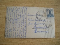 D11 - Carte postala - straina - Polonia - circulata la Bucuresti la 1932