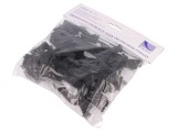 Clips Curea Neagră 100mm 25buc 30mm