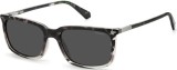 Ochelari de Soare POLAROID 2117/S AB8/M9, 55mm, Havana Grey Eco
