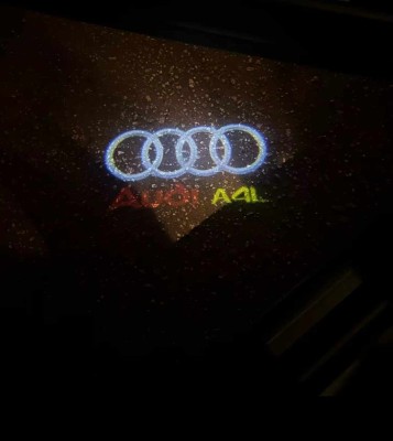 Holograme led usi AUDI A4L ,set 2 bucati foto