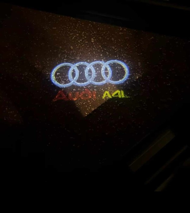 Holograme led usi AUDI A4L ,set 2 bucati