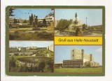 SG1 - Carte Postala - Germania -DDR - Halle-Neustadt , Circulata 1988, Fotografie