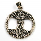 Pandantiv bronz Copacul vietii celtic
