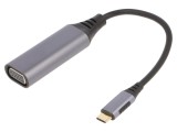 Adaptor USB 3.0 D-Sub 15pin USB C 0,15m Negru