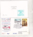 bnk fil Plic ocazional Zbor Bucuresti Zurich Singapore Melbourne Adelaide Aeropex 94