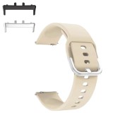 Curea silicon, compatibila Samsung Fit3, telescoape Quick Release, Latte Twist