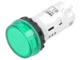 Lumină de control LED &Oslash;22,5mm IP65 22mm YW -20&divide;55&deg;C IDEC