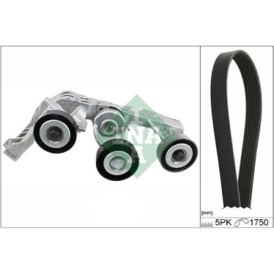 Set curea transmisie Mercedes Clasa A (W168) 07.97-08.05, Vaneo (414) 02.02-07.05, INA foto