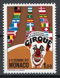 Monaco 1977 Mi 1293 MNH - Al 4-lea Festival Int de Circ de la Monte Carlo, Nestampilat