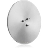 ester &amp; erik accessories candle plates sfeșnic pentru lum&acirc;nări parfumate matt silver 9 cm