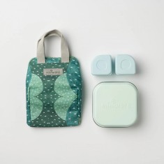 Set geanta termoizolanta Mealtote cu cutie Grow bento, Miniware Ready Go! foto