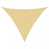 Cumpara ieftin Parasolar, nisipiu, 5x5x6 m, 100% poliester Oxford