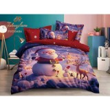Cumpara ieftin Lenjerie de pat de Craciun pentru pat dublu - SPR3047