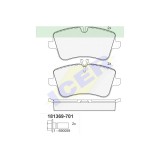 Set placute frana Icer 181369701, parte montare : Punte Fata