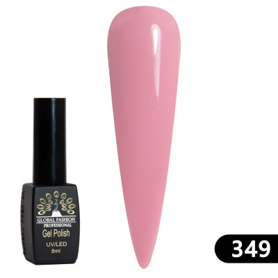 Oja semipermanenta Black Elite, Global Fashion 8 ml, 349 foto