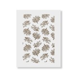 Sablon Perete vopsire, tencuiala 900x600x0.7mm Coral Refolosibil, model MXSP7112