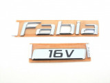 Emblema Hayon Oe Skoda Fabia 2 2006-2014 16V 5J6853687DFXC