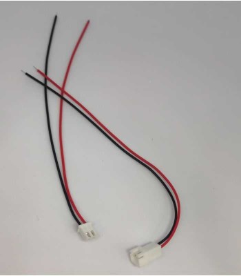 Cablu cu conectori 2pini pas 2.54 mm mama si tata cu fire set 2buc foto