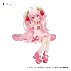 Hatsune Miku Noodle Stopper PVC Statue Sakura Miku 2025 14 cm foto