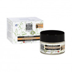 Crema de fata Anti Age Botox Effect, cu peptide, acid hialuronic, extract de melci, ulei bio de argan, ulei bio de maslie, ulei seminte de in Mediterr