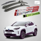 Cumpara ieftin Ștergătoare Toyota Yaris Cross MXP SUV 2020-prezent | Set Față și Spate Flat &ndash; TeamCar&reg;