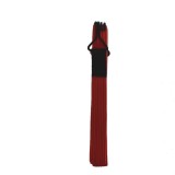 Elastic plat cu c&acirc;rlige, 150 cm, Roșu, Extra Puternic