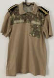 HM - Tricou militar 2 - culoare mozaic desert - maior artilerie - piesa de colectie