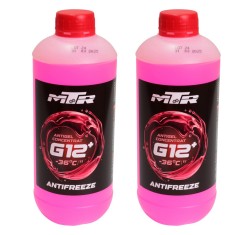 Pachet 2 litri antigel concentrat MTR G12+ rosu
