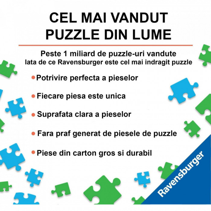 Puzzle Tip Rama Animale In Natura, 42 Piese
