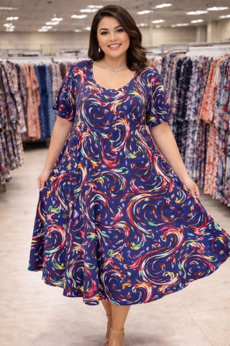 Rochie Maxi din Vascoza cod 0041Marimea