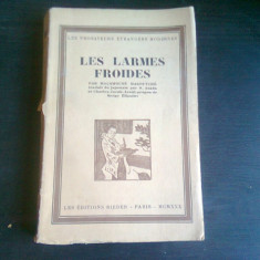 LES LARMES FROIDES - HAKOUTCHO MACAMOUNE (CARTE IN LIMBA FRANCEZA, TRADUCERE DIN JAPONEZA)