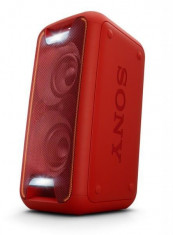 Sistem Sony GTK-XB5R, rosu foto