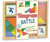 Tangram dublu 4 grade de dificultate si 100 de provocari, Vilac