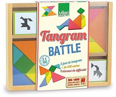 Tangram dublu 4 grade de dificultate si 100 de provocari foto