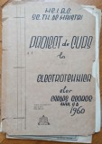 Proiectul unei instalatii electrice de iluminat si forta pentru o sectie de albitorie// 1960