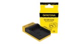 PATONA &Icirc;ncărcător Micro-USB subțire pentru Sony NP-FP50 NP-FH50 NP-FH70 NP-FH100 DCR-DVD92/EDCR - Patona