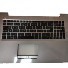 Carcasa superioara cu tastatura palmrest Laptop, Asus, X756, X756UV, X756UW, X756UX, R753UW, R753UX, K756U, layout SP