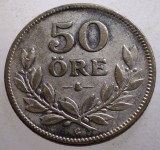 J.359 SUEDIA 50 ORE 1935 G ARGINT, Europa