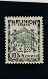 Reunion 1933 - Taxe.,dant., MNH,Mi.P17