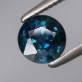 ~SAFIR NATURAL albastru verzui NETRATAT 1,01 ct. Certificat de Autenticitate !