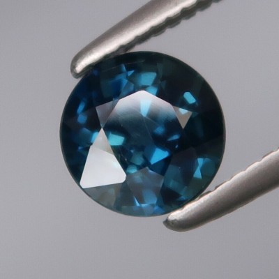 ~SAFIR NATURAL albastru verzui NETRATAT 1,01 ct. Certificat de Autenticitate ! foto