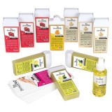 Cumpara ieftin Kit Epilare Ceara Consumabile SensoPRO Milano, Red Velvet