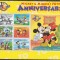 Dominica 1998 Disney MI 2508-2514 serie + kleib + 2 bl. 355,356 MNH