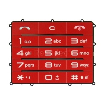 Tastatura LG BL20 Latin Red foto